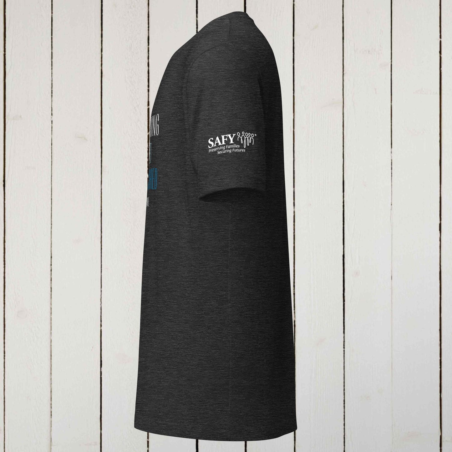 SAFY - Choosing To Get Attached Short-Sleeve Dark Heather Grey T-Shirt